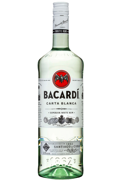 Rum Bacardi Carta Blanca 1Litro