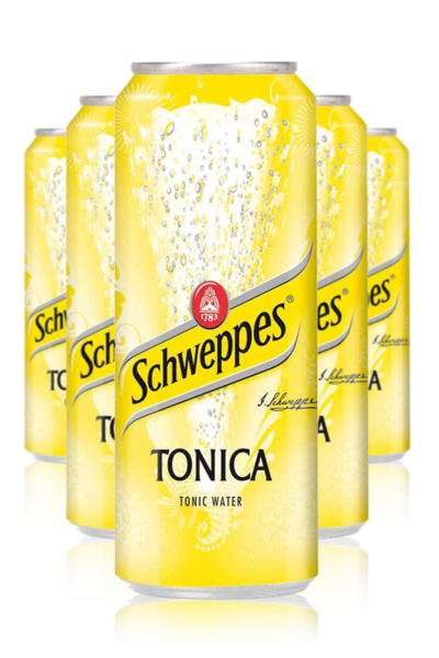 Schweppes Tonica Cassa da 24 Lattine x 33cl