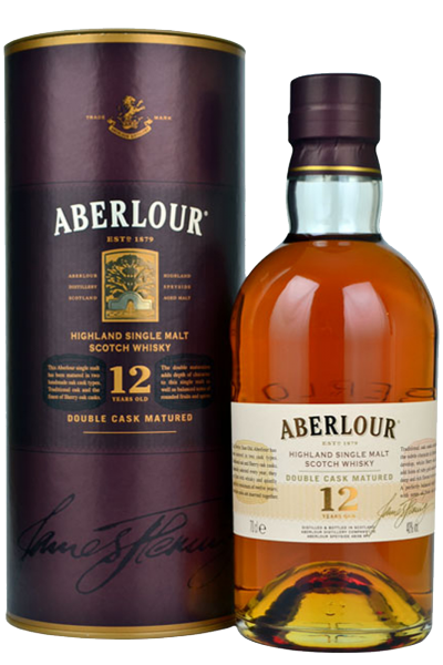 Aberlour Highland Single Malt Scotch Whisky Double Cask Matured 12 Y.O 70cl (Astucciato)