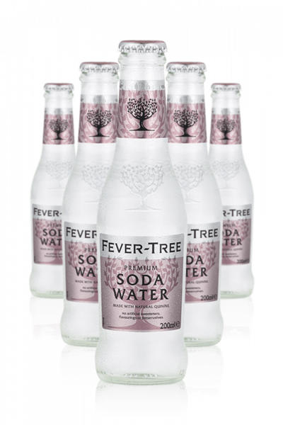 Fever Tree Soda Water Cassa da 24 bottiglie x 20cl