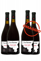 6 Bottiglie Oltrepò Pavese DOC Pinot Nero 2019 La Versa + 6 OMAGGIO