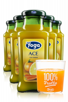 Yoga Magic ACE 20cl Confezione Da 24 Bottiglie + OMAGGIO 6 bicchieri L’Arte del 100%