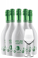 6 Bottiglie 9.5 Alcohol Free 'Zerotondo' Astoria + OMAGGIO 2 calici Astoria